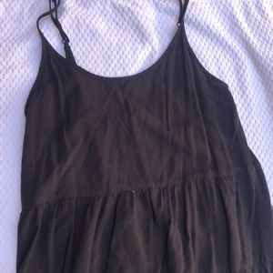 Black babydoll dress